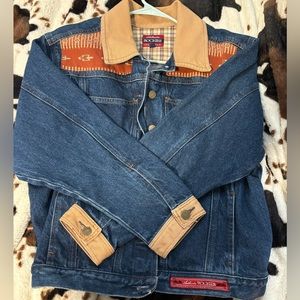 Aztec Western Jean Jacket